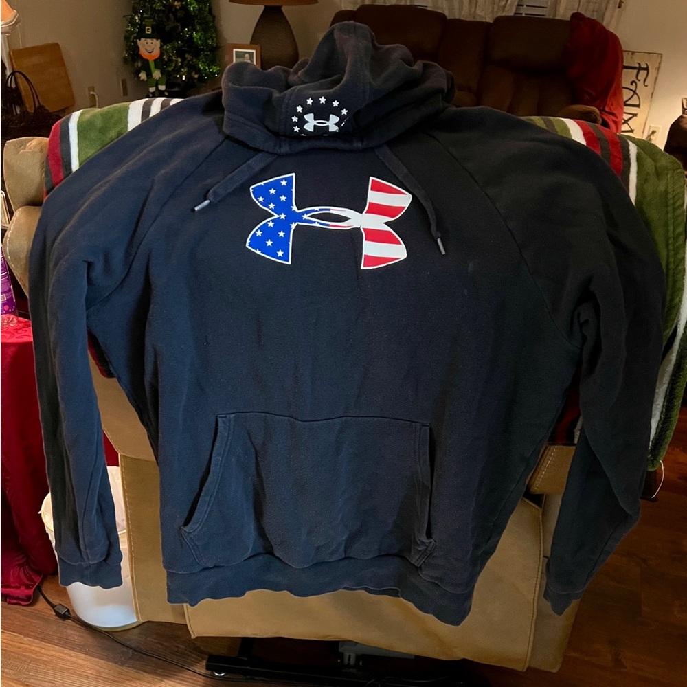 Under Armour Navy Men’s Hoodie Sz.M